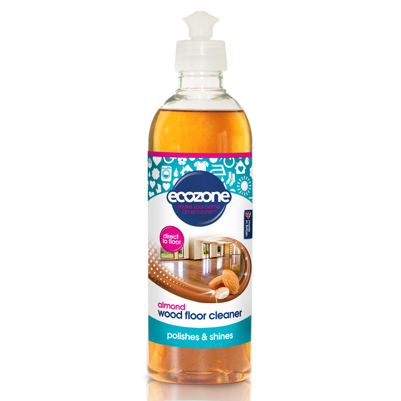 EcoZone Wood Floor Cleaner Pomegranate