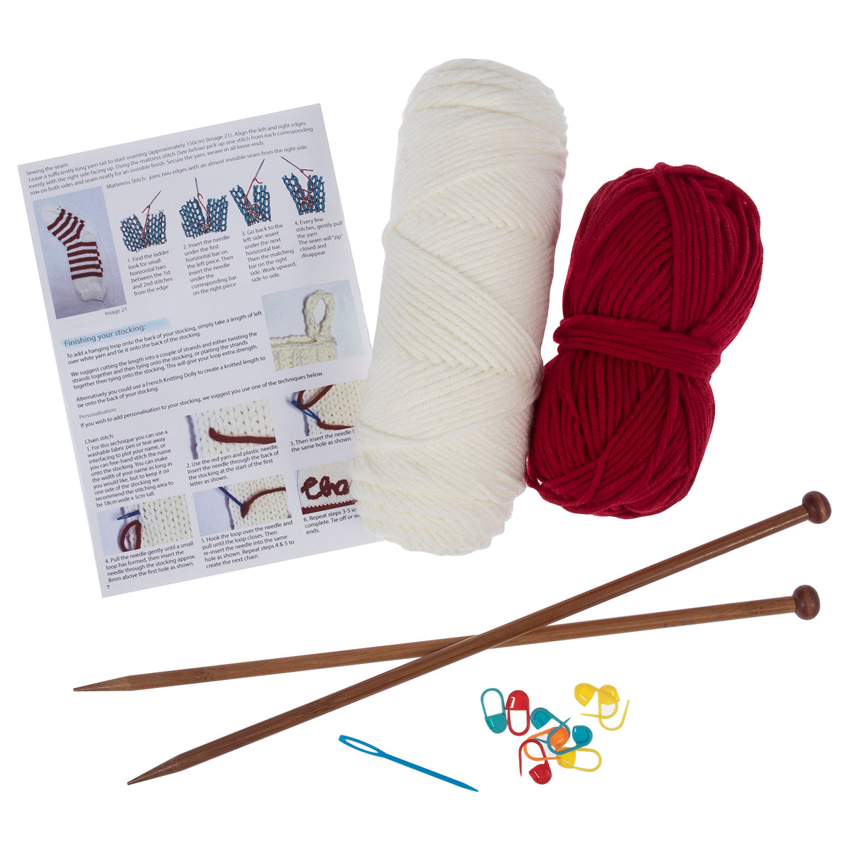 Knitting Kit: Christmas Stocking