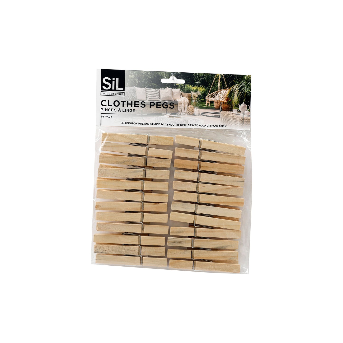 Wooden Clothes Pegs