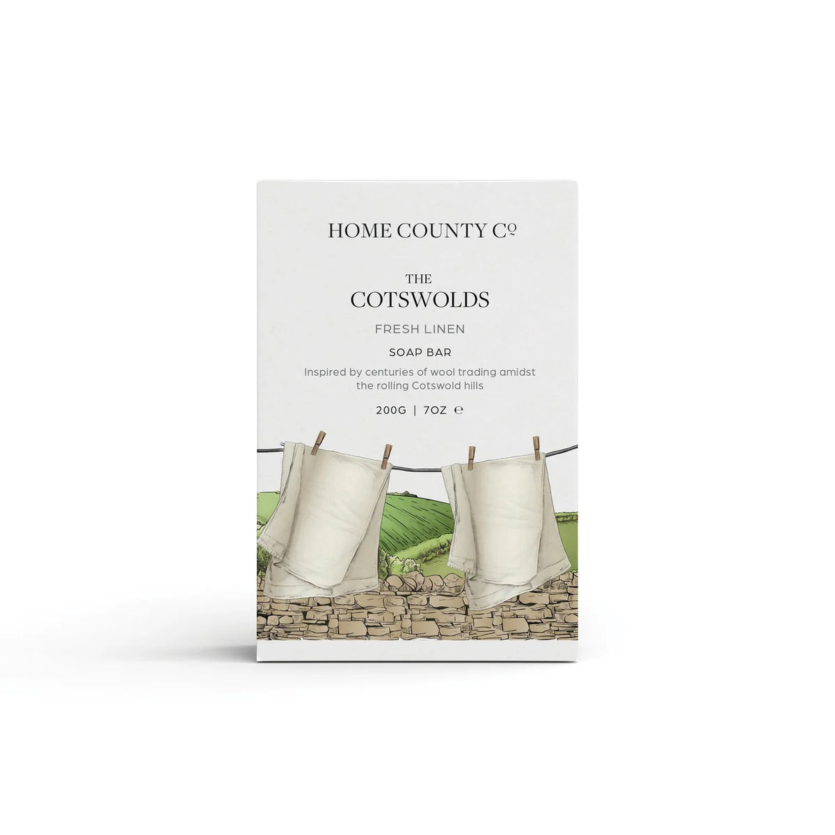 The Cotswolds - Fresh Linen - Soap Bar