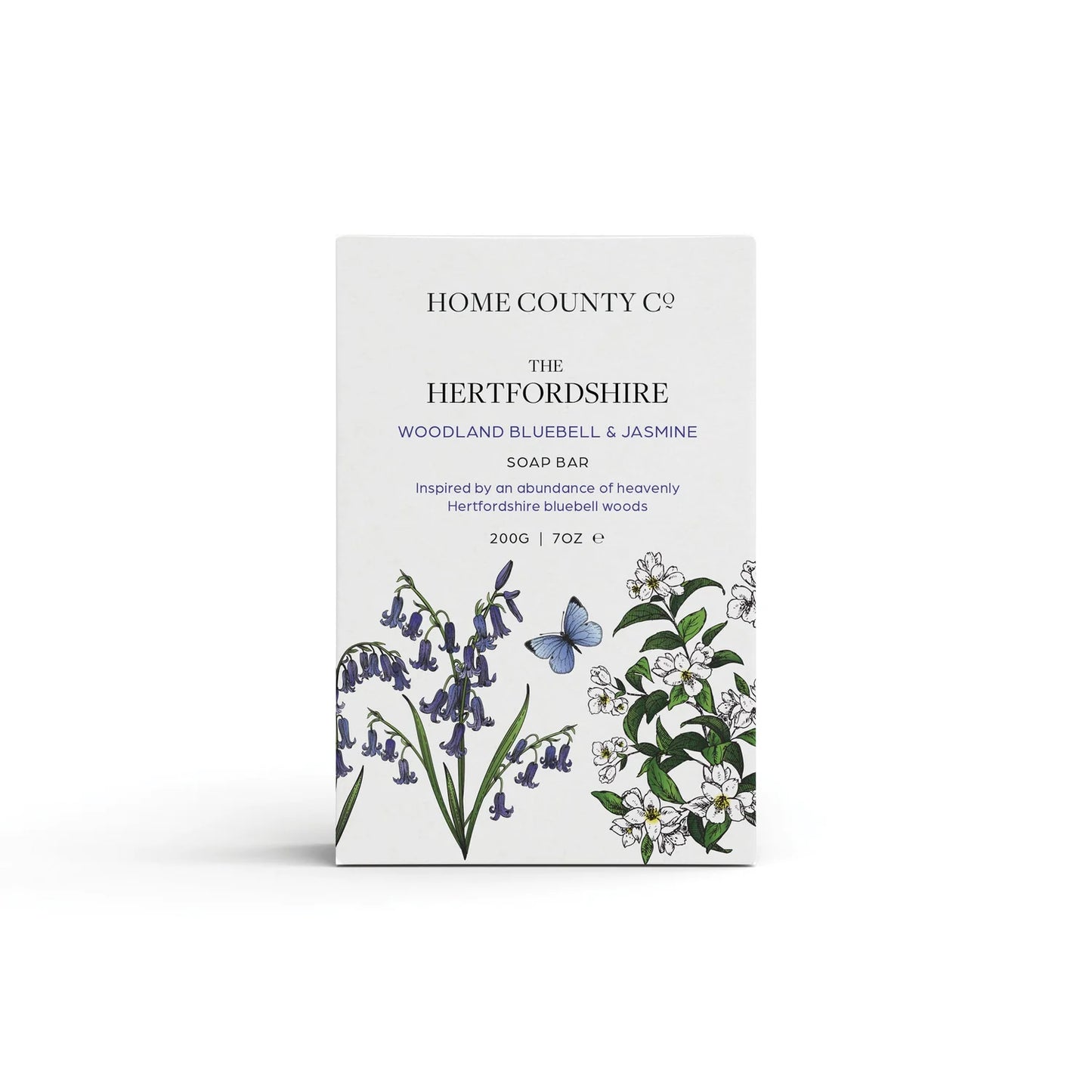 The Hertfordshire - Woodland Bluebell and Jasmine Soap Bar