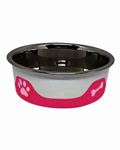 Hot Pink Dog Bowl Medium