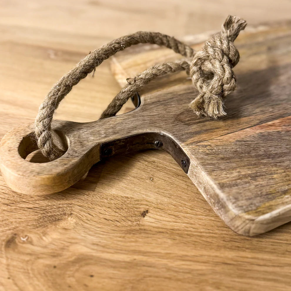 Mango Board with Metal Detail