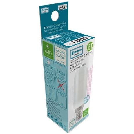 CROMPTON LED Cooker Hood Filament 4.7W 2700K SES