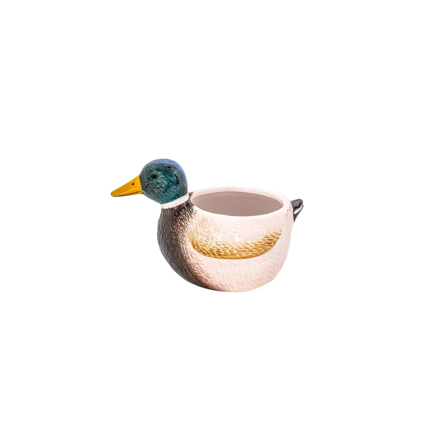 Mallard Duck Mini Planter