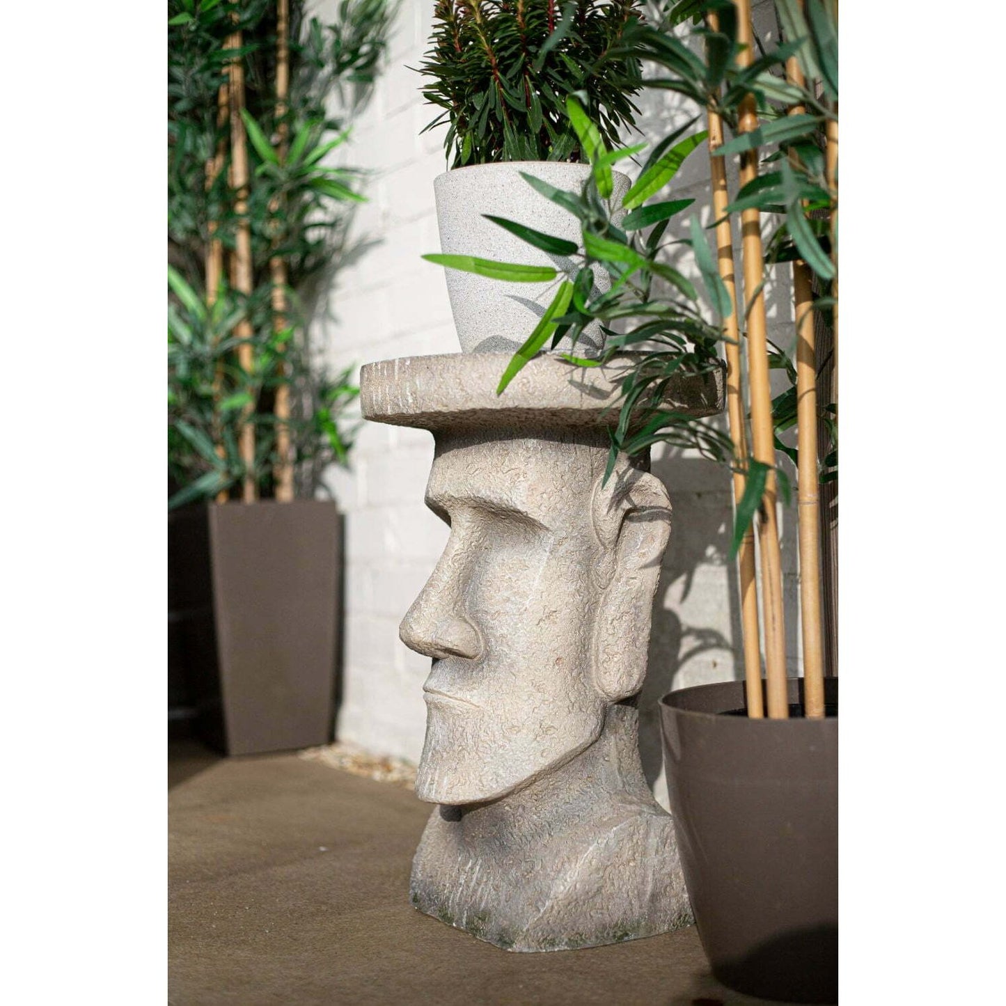 Easter Island Plant Stand