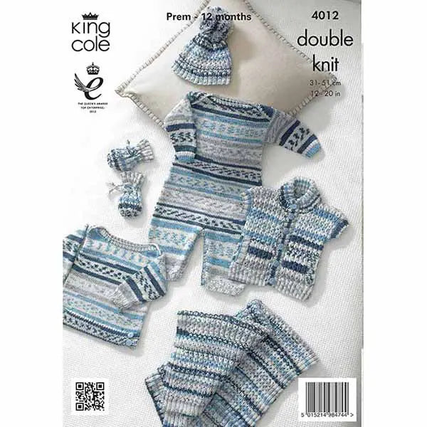 Baby Set Knitted with Cherish DK