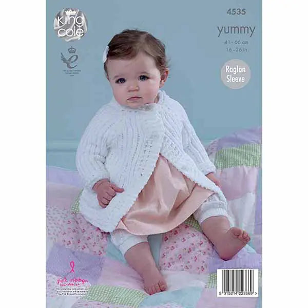 Babies Jackets Knitted with Yummy