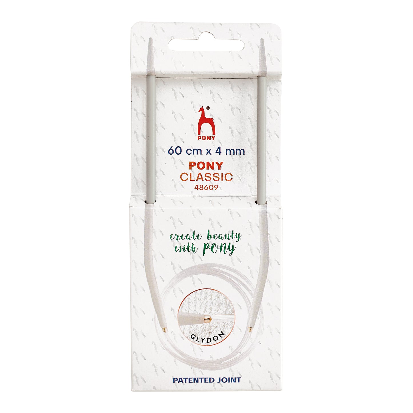 Knitting Pins: Circular: Fixed: Classic: 60cm x 4.00mm