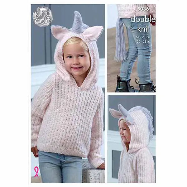 Unicorn Sweater & Cardigan Knitted in Comfort DK