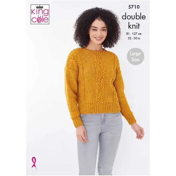 Sweater & Cardigan Knitted in Big Value Tweed DK
