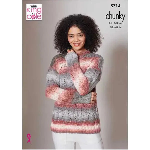 Sweater & Accessories Knitted in Riot Chunky