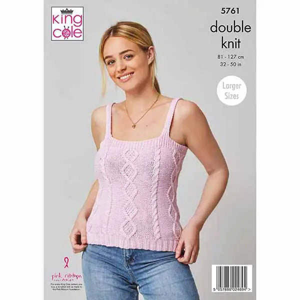 Top & Cardigan Knitted in Cottonsoft DK