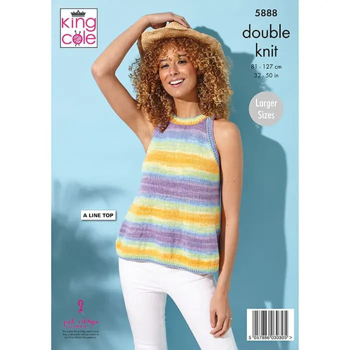 Tops Knitted in Tropical Beaches DK