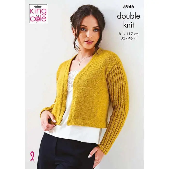 Jacket & Top Knitted in Glitz DK