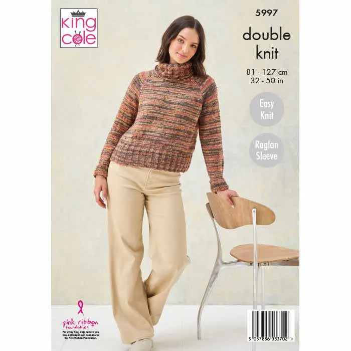 Sweaters Knitted in Homespun Prism DK