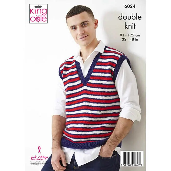 Sweater, Tank Top & Crown Knitted in Merino Blend DK