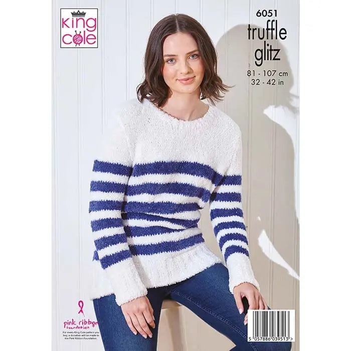 Tunic & Cardigan Knitted in Truffle Glitz
