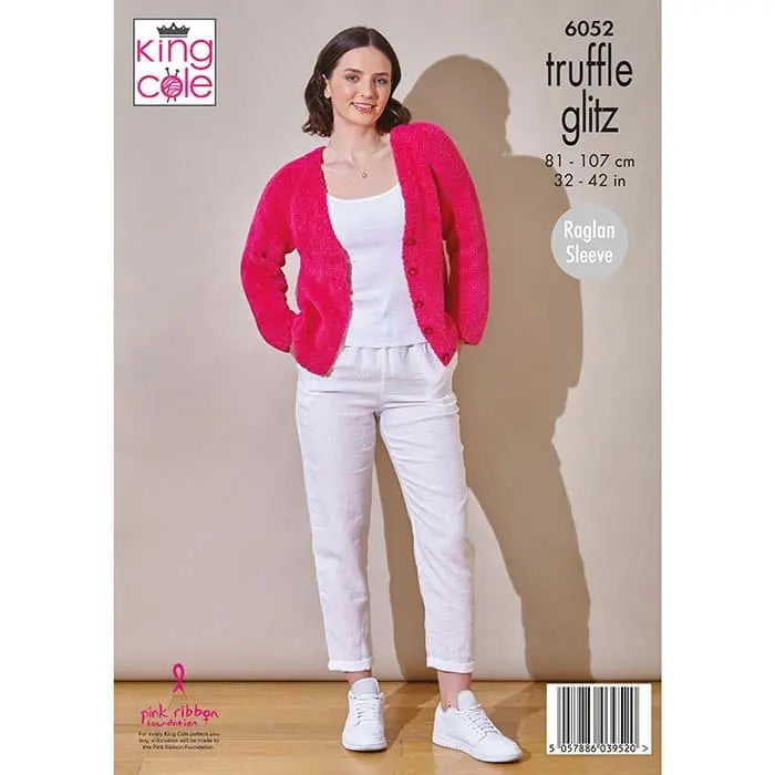 Top & Cardigan Knitted in Truffle Glitz