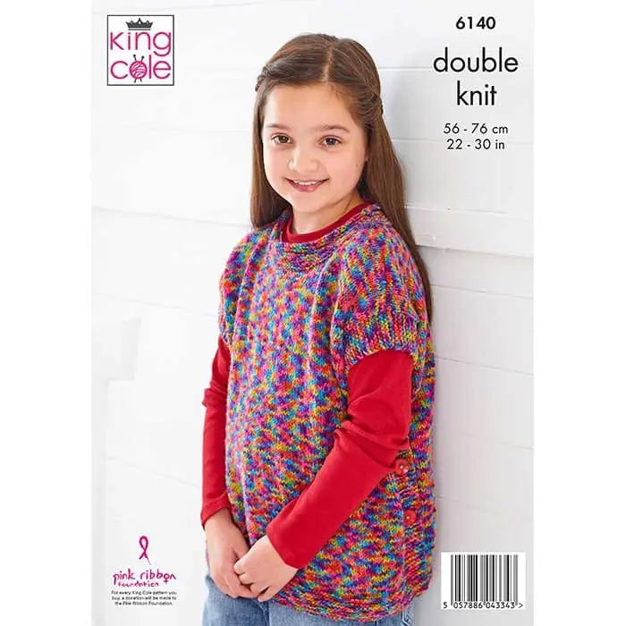 Cardigan & Tabard Knitted in Jitterbug DK