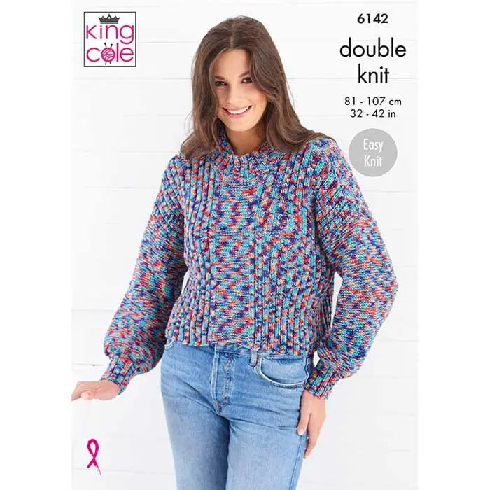 Sweater & Top Knitted in Jitterbug DK