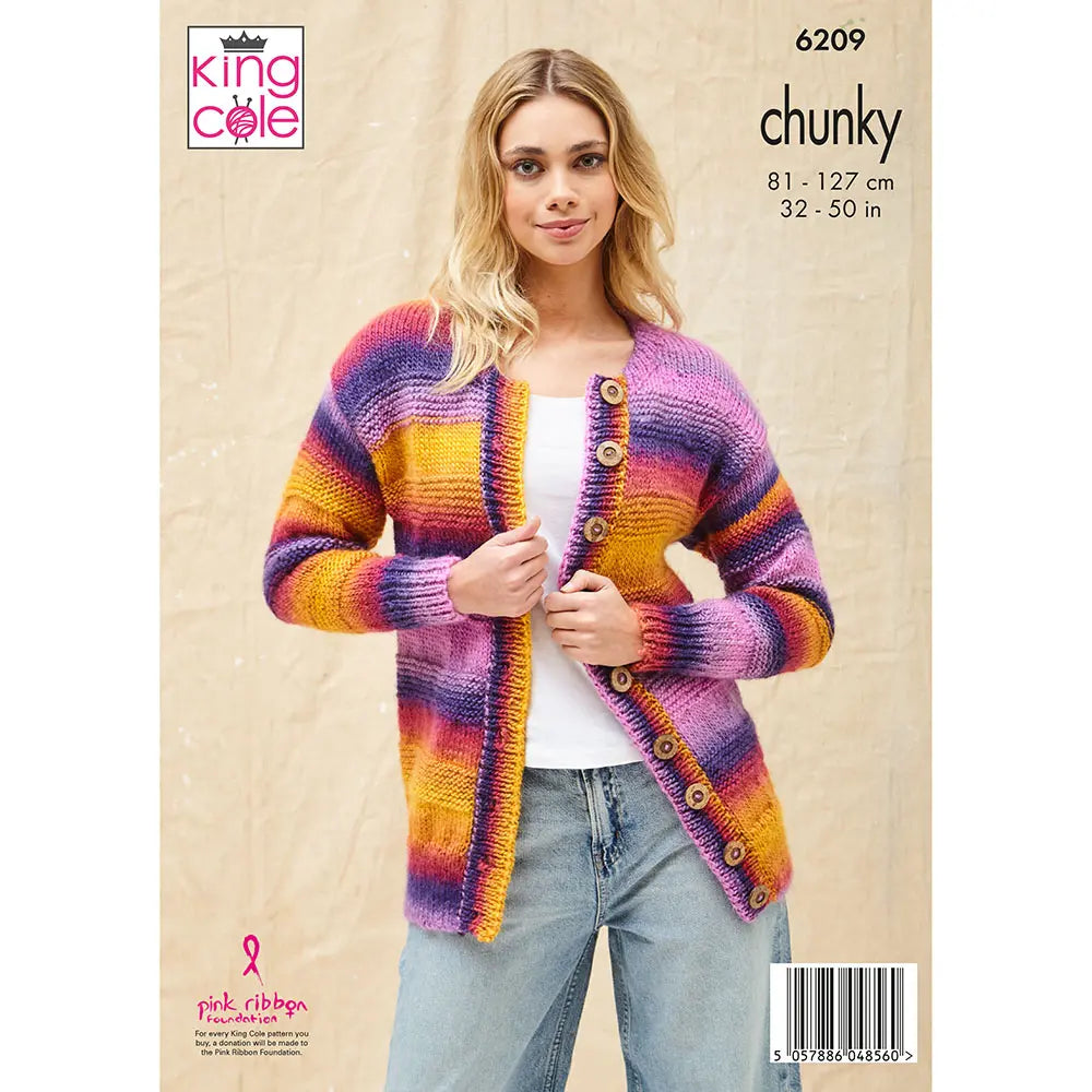 Jackets knitted in Riot Chunky