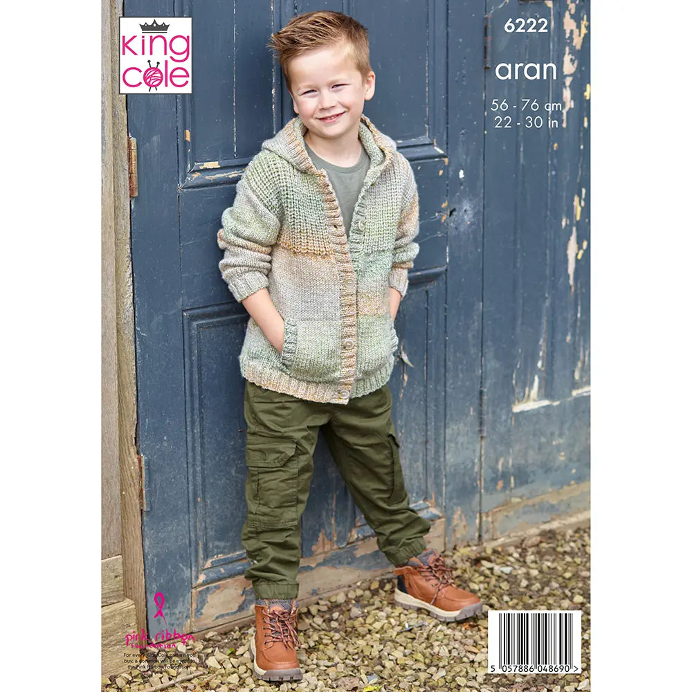 Children’s Jackets Knitted in Aran