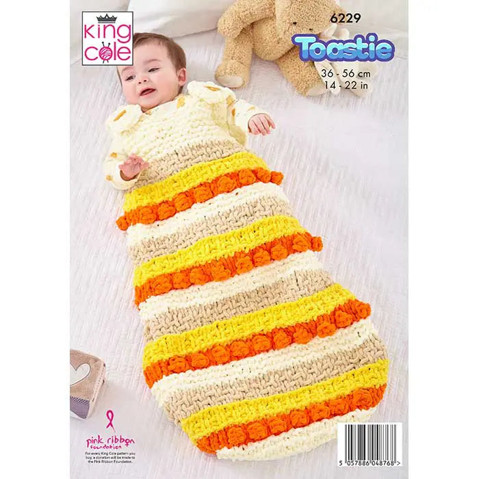 Baby Set Knitted in Toastie