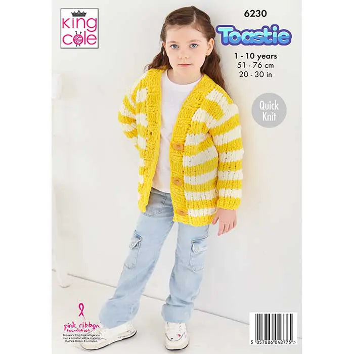 Cardigan & Hoodie Knitted in Toastie