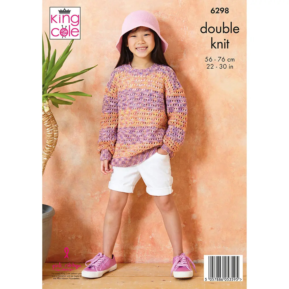 Child’s Sweaters knitted in Cottonsoft Crystal DK