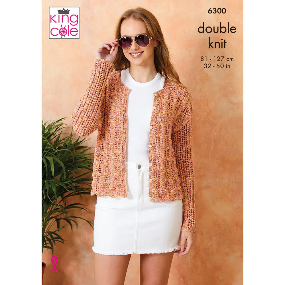 Cardigans knitted in Cottonsoft Crystal