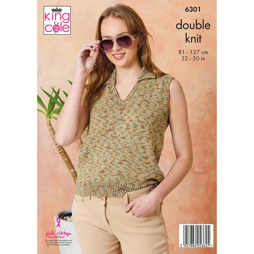 Ladies Tops knitted in Cottonsoft Crystal DK