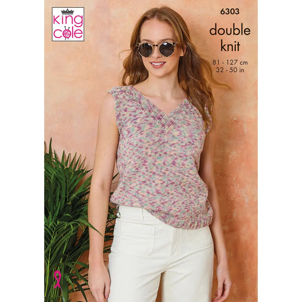 Top’s knitted in Cottonsoft Crystal DK