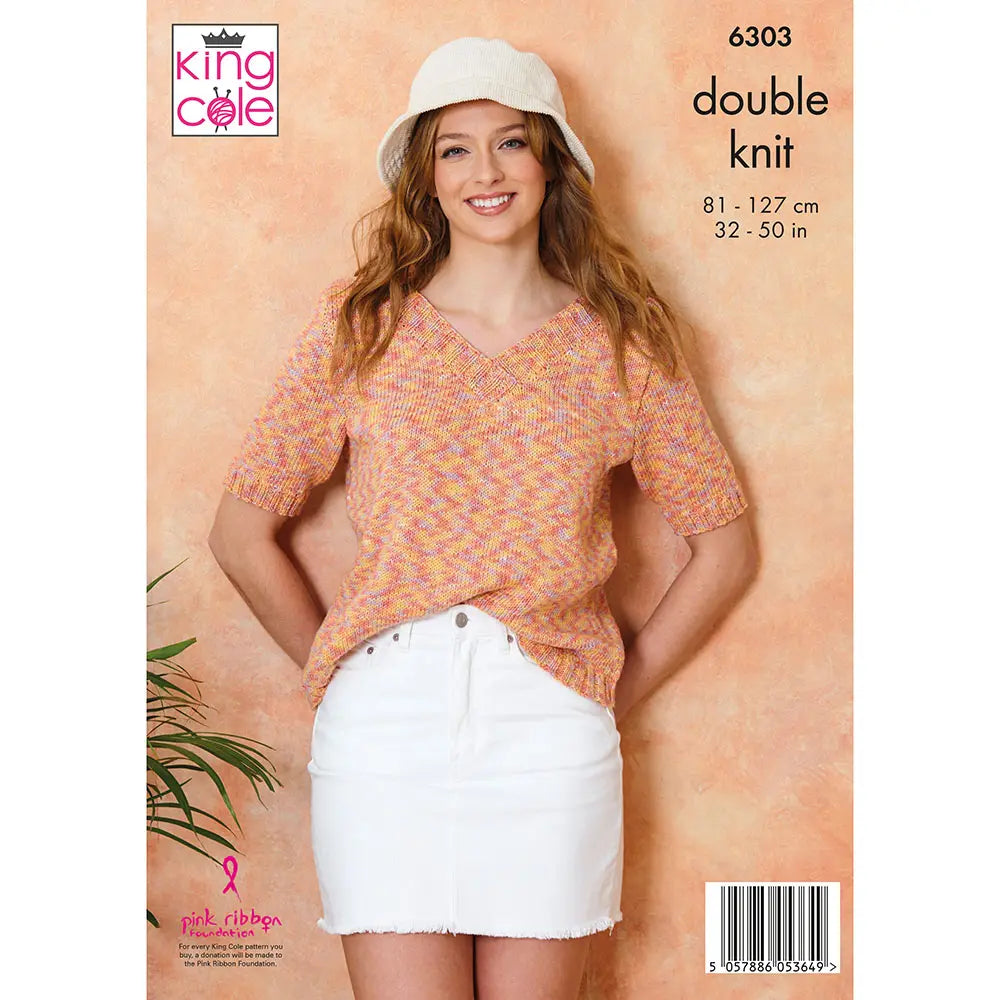 Top’s knitted in Cottonsoft Crystal DK