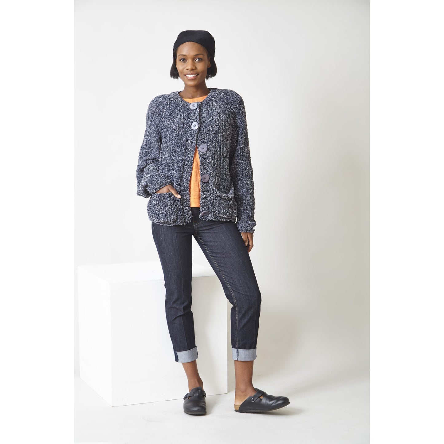Sweater and Cardigan knitted in Yummy Tweed