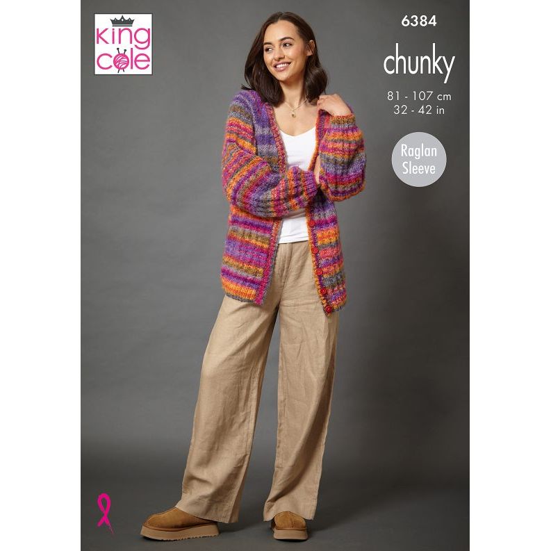 Sweater and Cardigan knitted in Flair Chunky