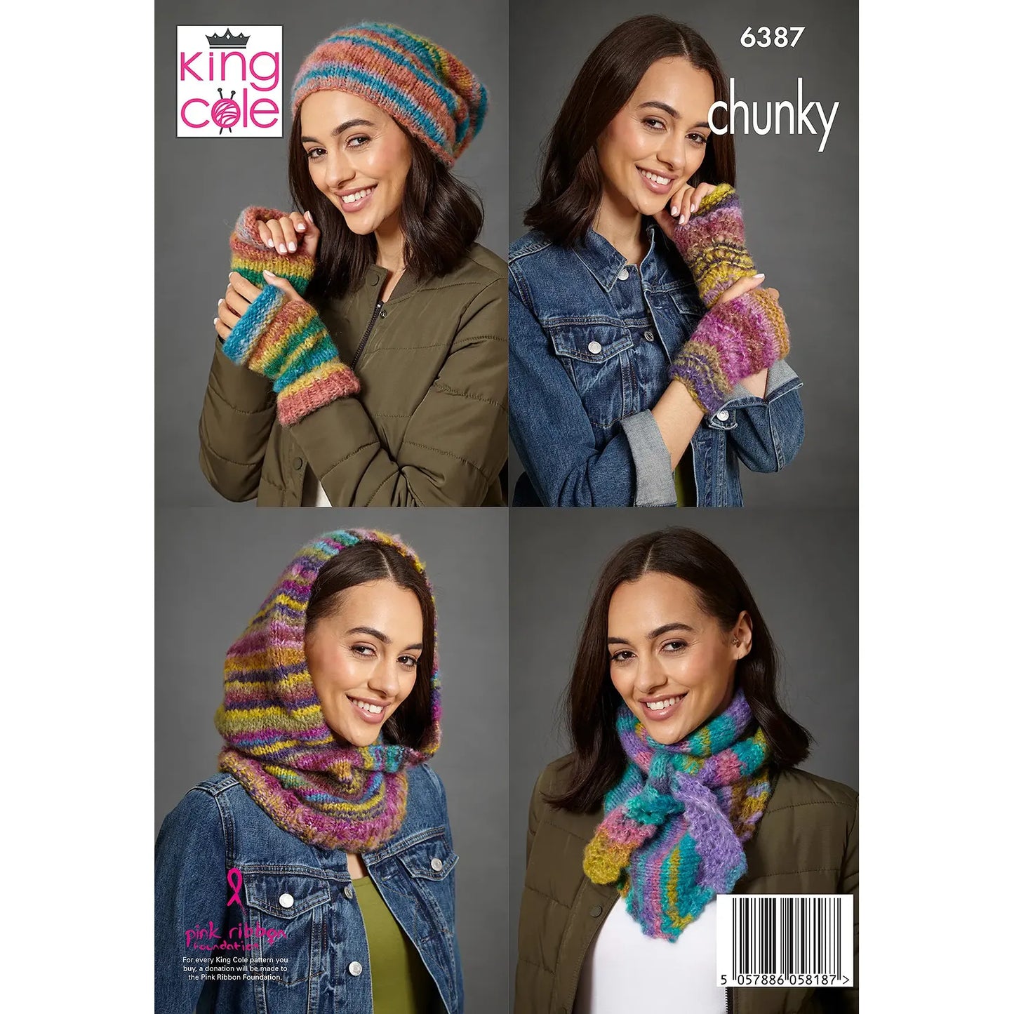 Accessories knitted in Flair Chunky
