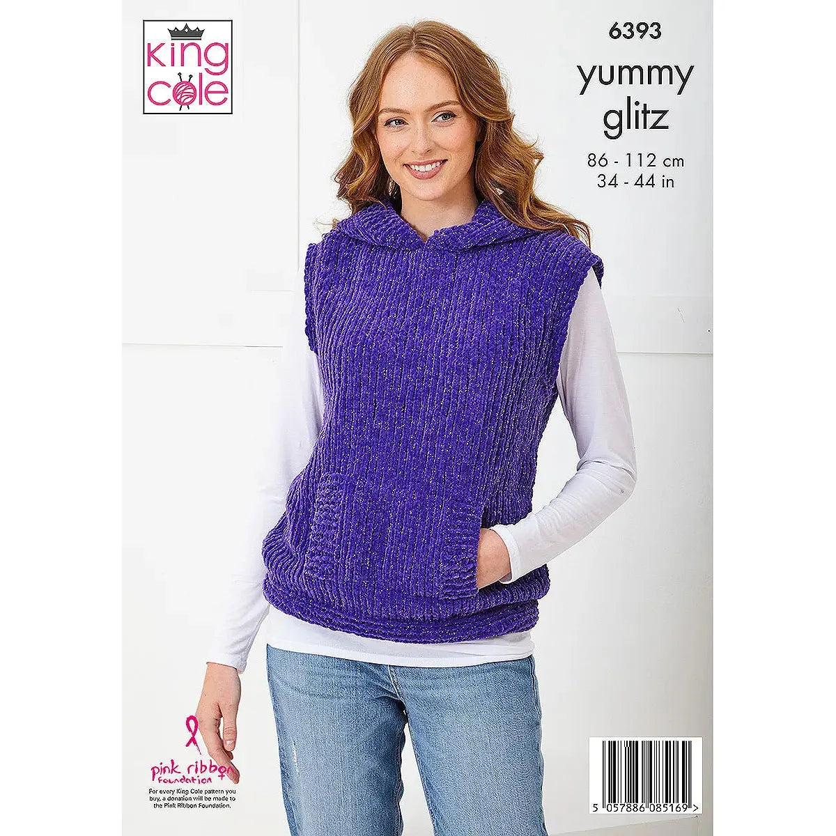 Sweater and Hooded Top knitted in Yummy Glitz