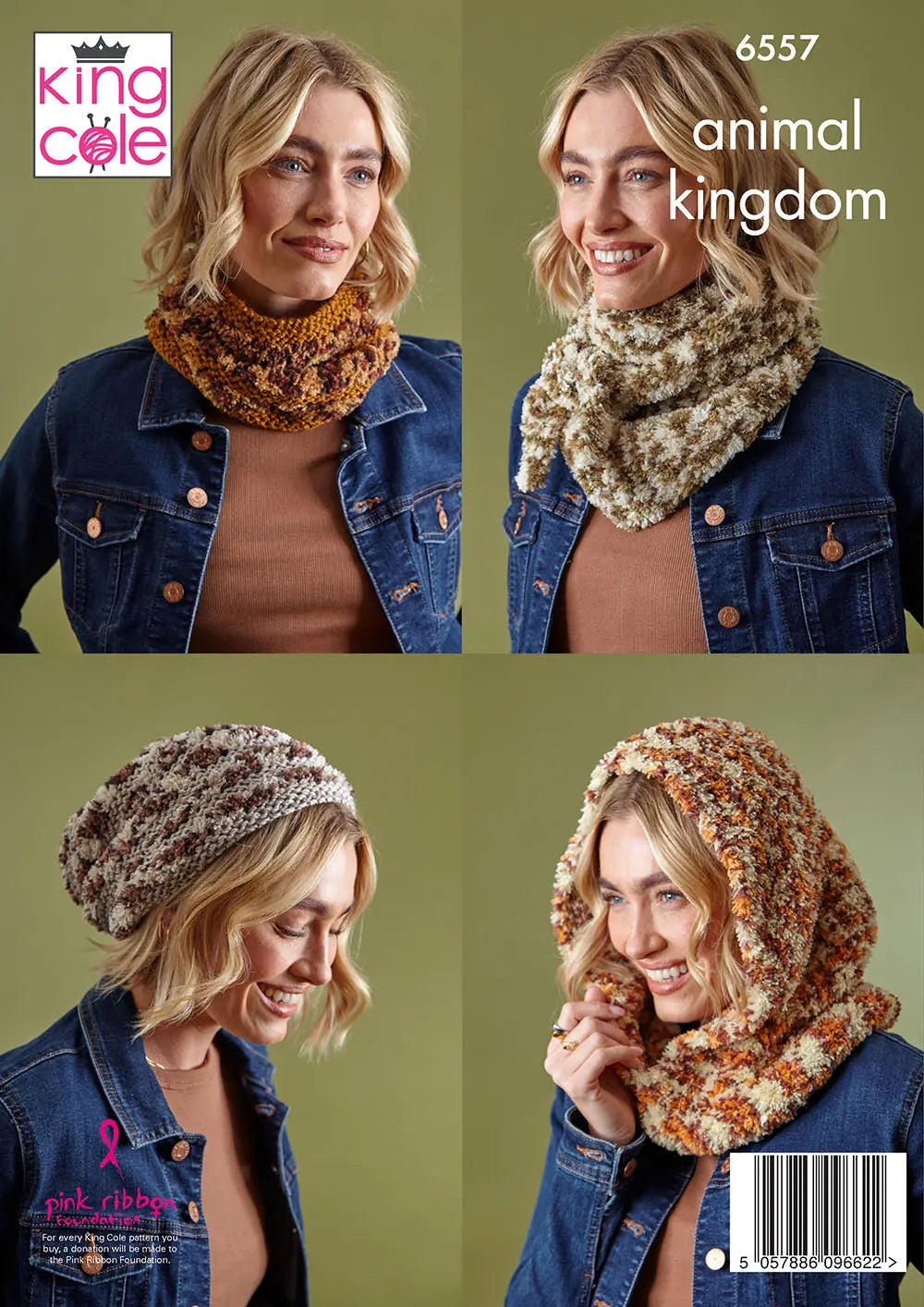 Accessories knitted in Animal Kingdom