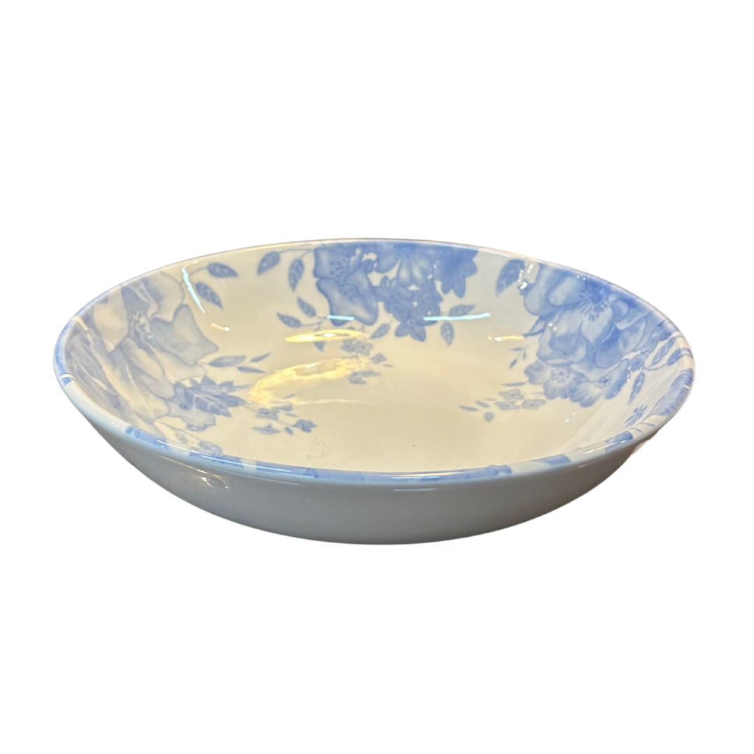 Blue Floral Pasta/Serving Dish