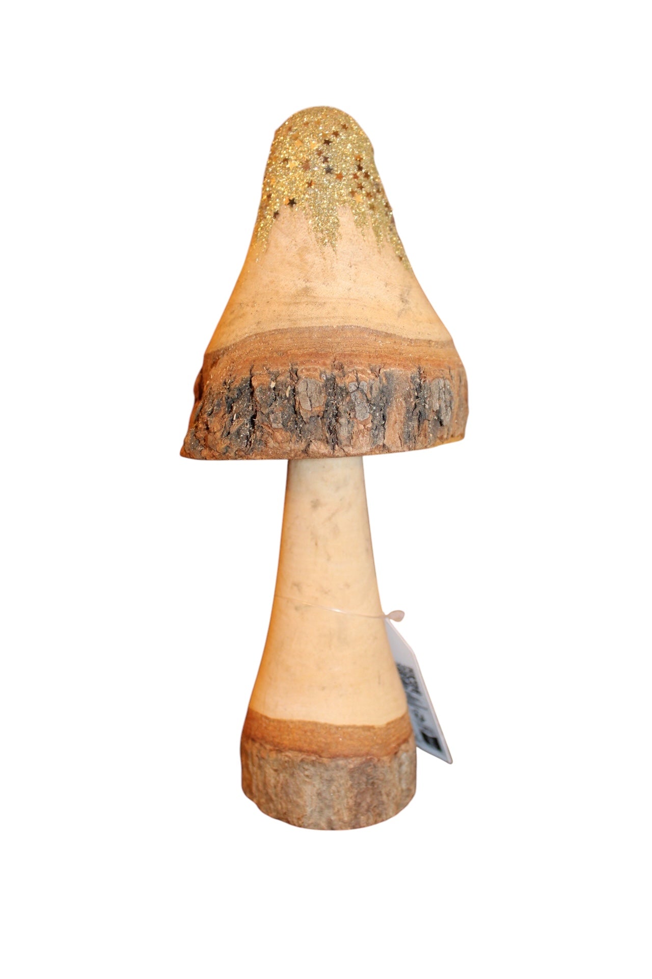 20x8cm Glitter Mushroom Decoration