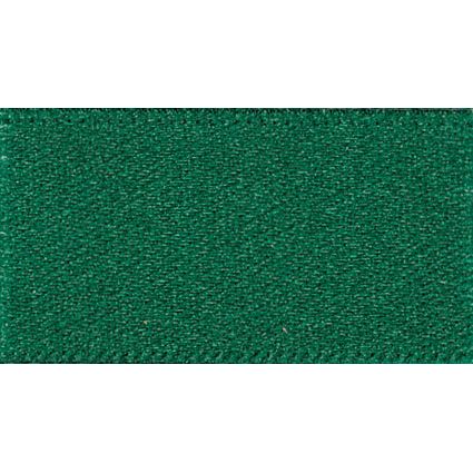 Ribbon: Double Faced Satin: 7mm: Forest Price Per Metre