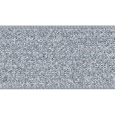 Ribbon: Lamé: 25mm: Silver Per Metre