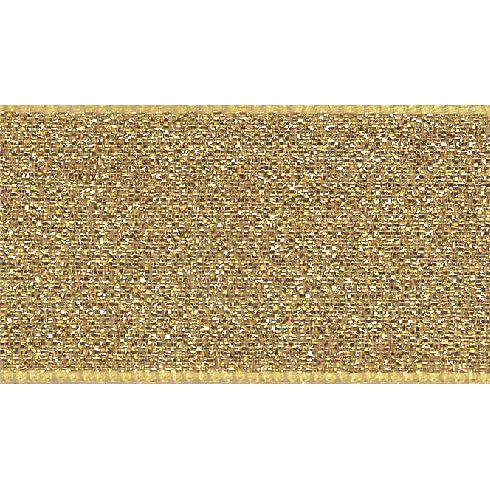 Ribbon: Lamé: 25mm: Gold - Price Per Meter