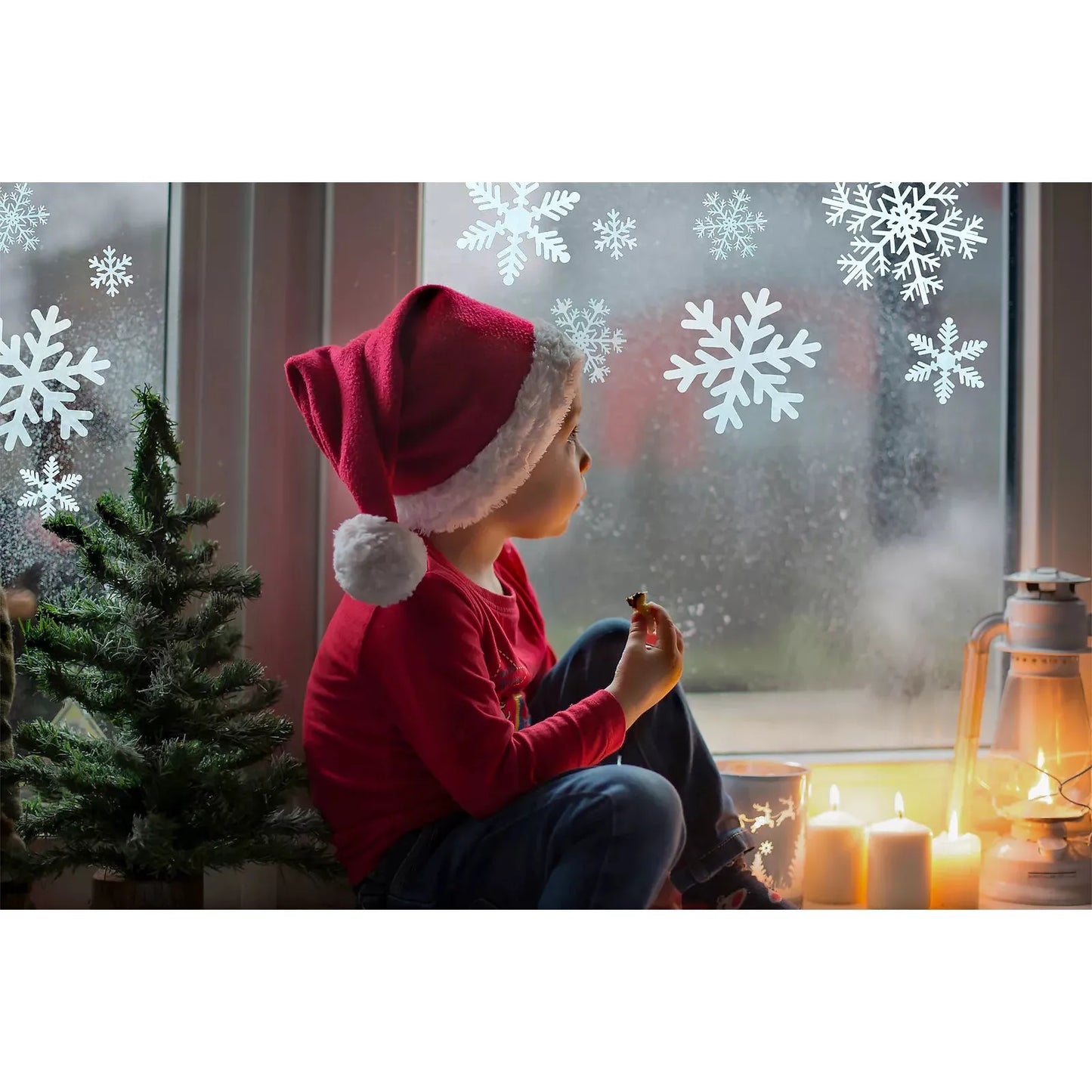 XMAS HAUS Christmas Snowflakes Sticker Set 144