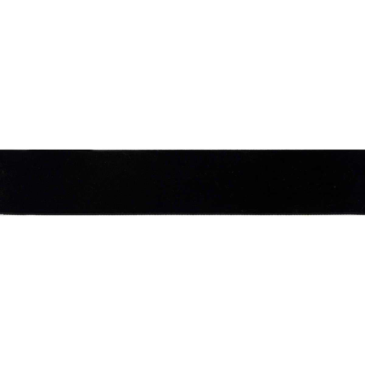Ribbon: Velvet: 25mm: Black- Price per Metre