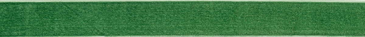 Ribbon: Velvet: 5m x 25mm: Green