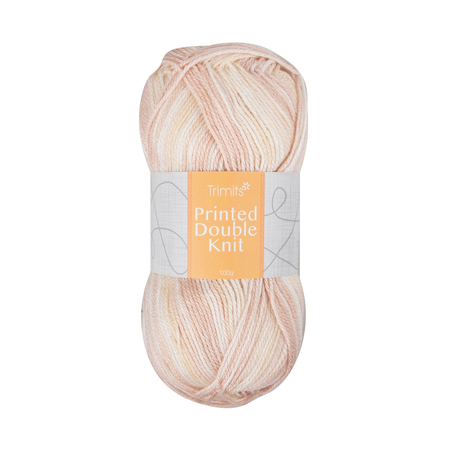 Knitting Yarn: Print: Double Knitting: 100g: Natural