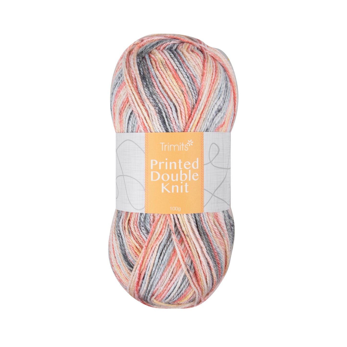 Knitting Yarn: Print: Double Knitting: 100g: Autumn
