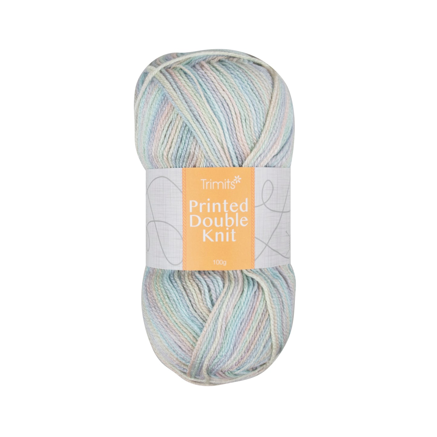Knitting Yarn: Print: Double Knitting: 100g: Pastel